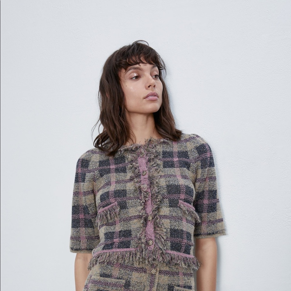Zara knit jacket - Picture 6 of 7